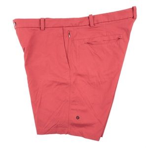 Lululemon Commission 9" Shorts Coral Pink Men's 40